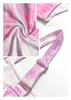 Costume da bagno a tre pezzi per bambina stile sirena: Disponibile nelle taglie S, M, L.