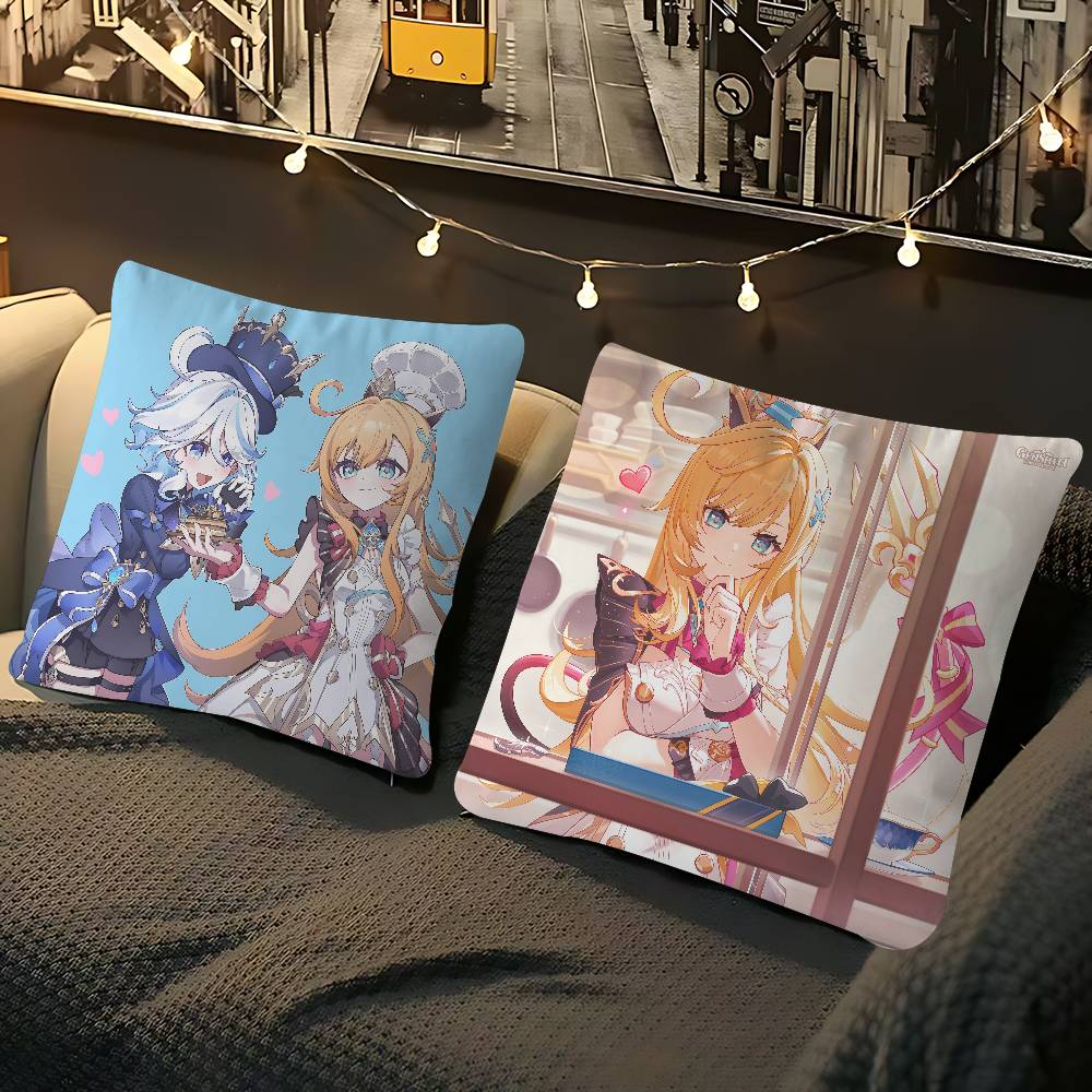 Game E-Escoffier Pillow Case Removable Washable Cushion Cover – All-Season Soft Linen