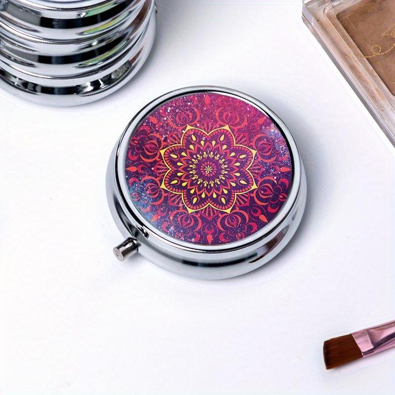 1PC 3-Compartment Mini Portable Jewelry Storage Bag Travel Organizer Travel Essential Storage Box
