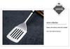 Stainless Steel Kitchen Set: Includes Heat-Resistant Spatula, Slotted Spoon, Soup Ladle for Home and Outdoor Use