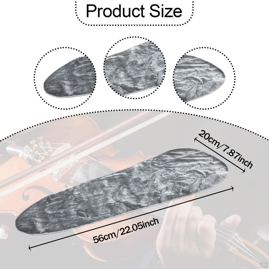 Bezug für Violinen, Kofferbezug, Samtmaterial Instrumentenpflege