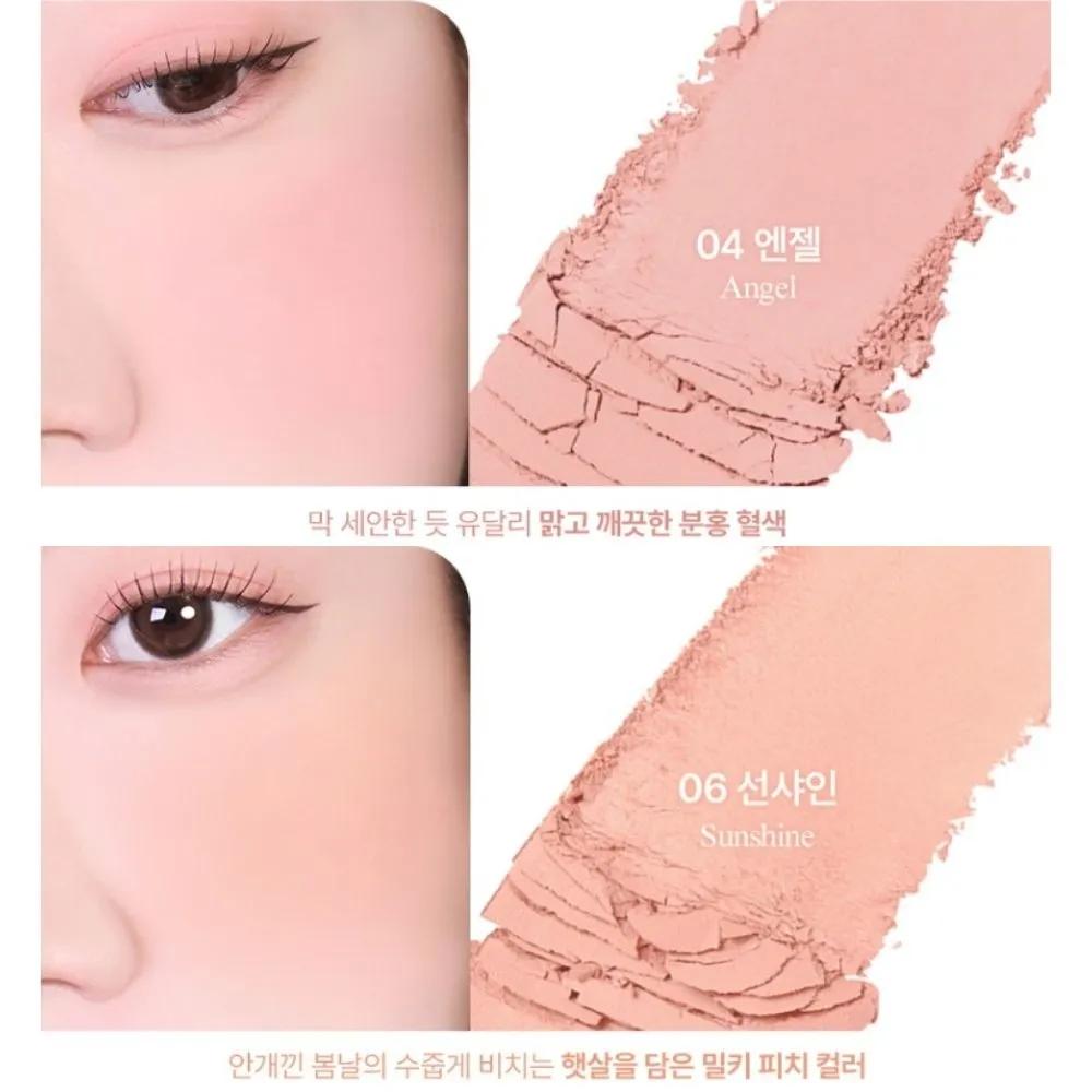 Forencos Pure Blusher SET 04 Angel + 06 Sunshine + Puff