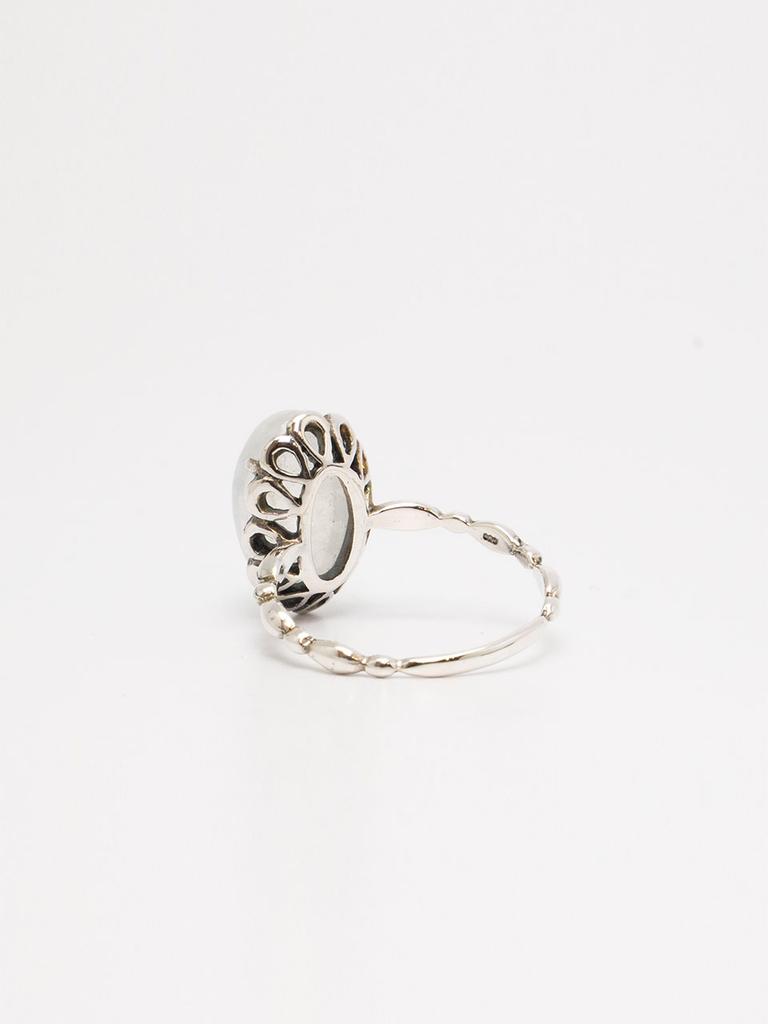 Harang Hr 44R_Moonstone Flower Ring