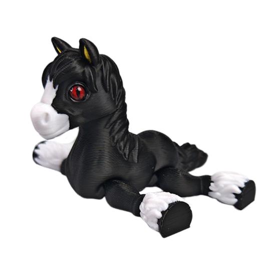 3D tištěná hračka kůň kloubový kůň s flexibilními klouby úleva od stresu stolní mazlíček fidget hračka pro hru a vystavení dárek pro děti