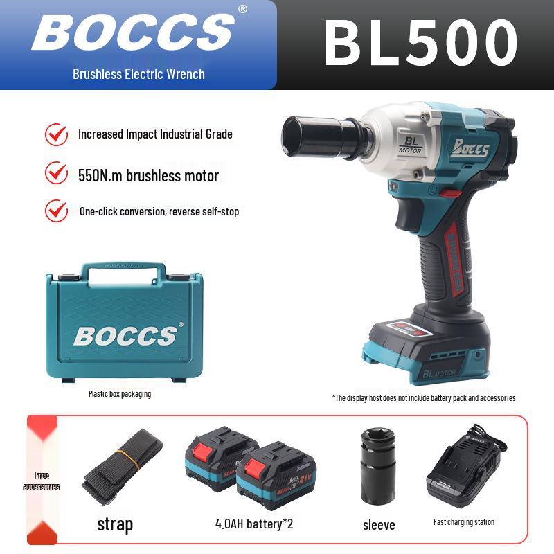 Cordless Multi-Functional Brushless Impact Wrench & Electric Screwdriver Set