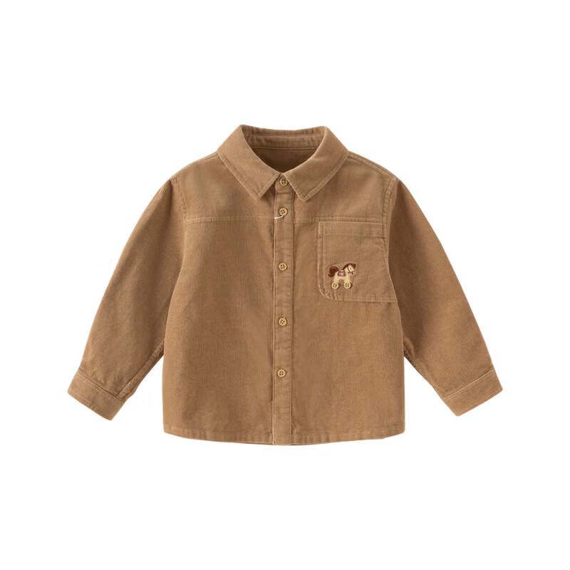 DAVE & BELLA Boys' Corduroy Long-Sleeve Shirt