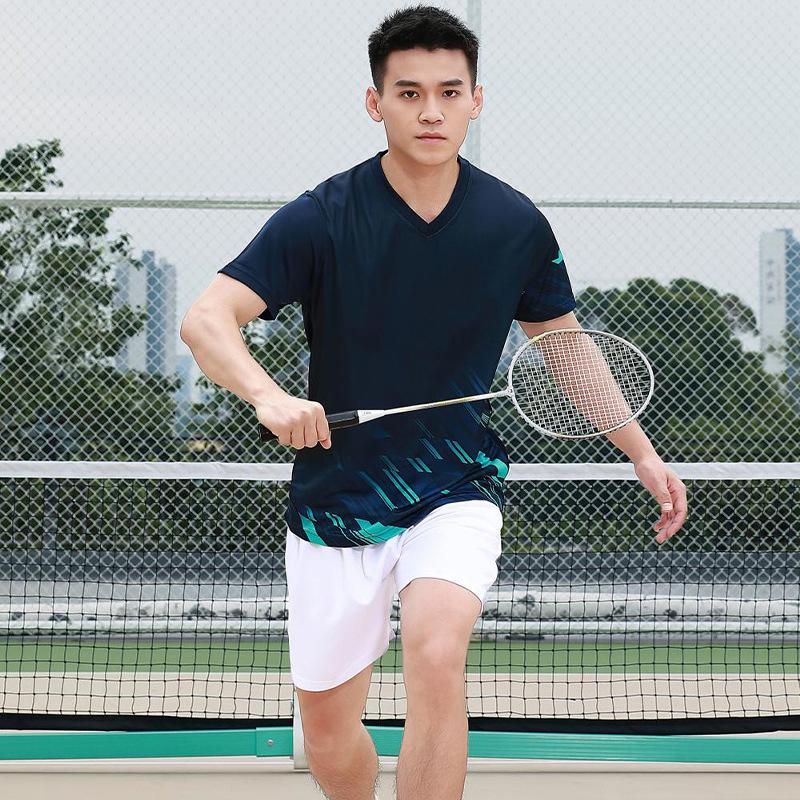 Unisex Quick-Dry Badminton & Tennis Training Shirt Set
