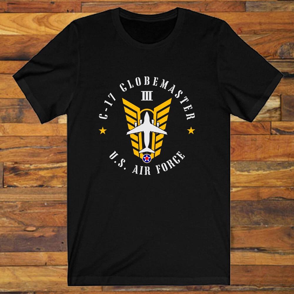 Air Force C-17 Globemaster Army Men s Black S-5XL 2XL