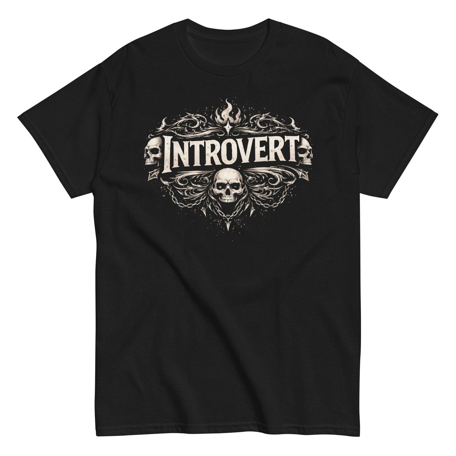 Funny Introvert Shirt for Men – Anti Social Humor Graphic Tee Gift Idea XXL