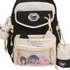The New High-value Schoolbag, the College Style Is Fresh, Sweet and Transparent, and the Lightweight Backpack for Junior High School Students