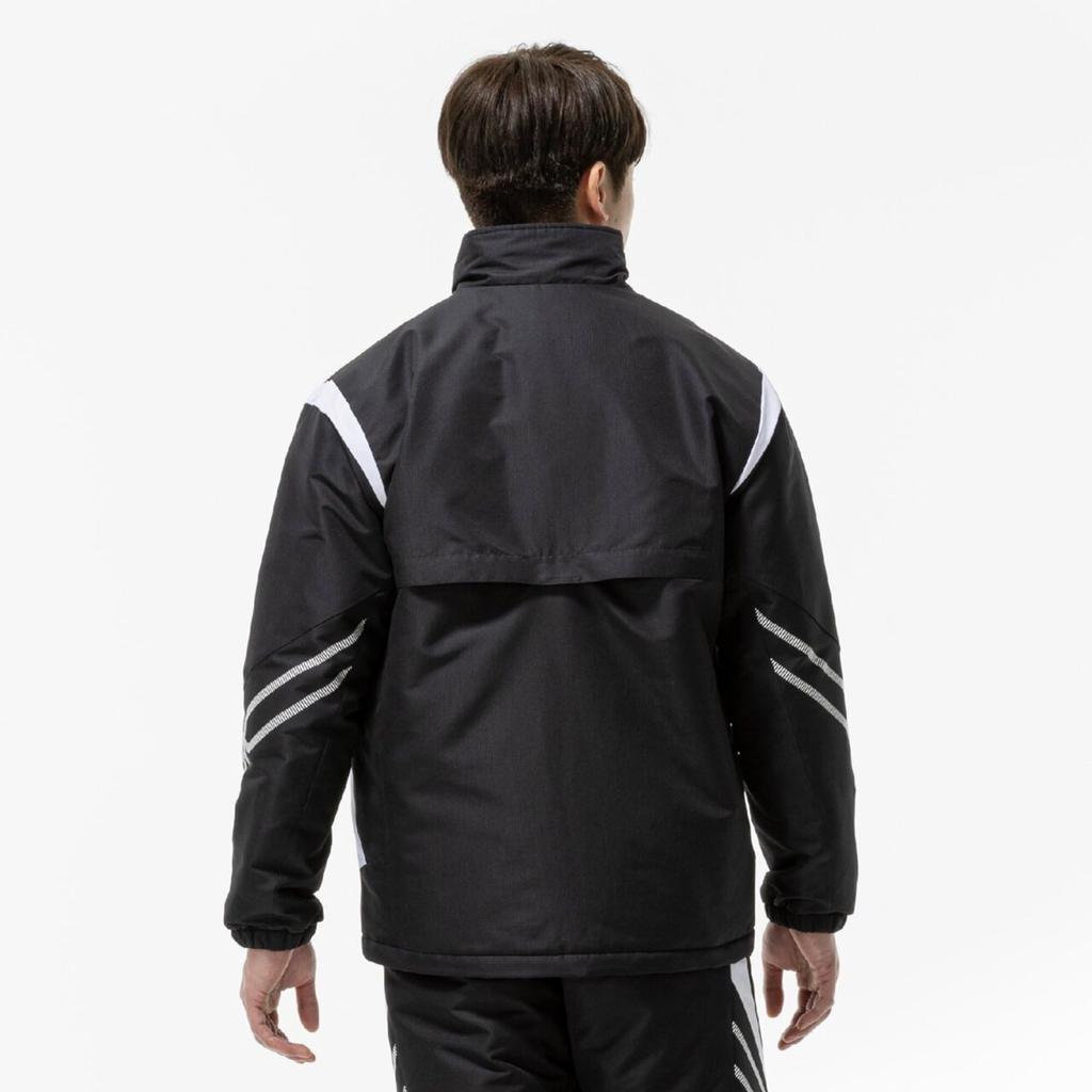 Mizuno MC Line Breath Thermo Insulated Warmer 32MEC630 Jacket, Heat-Generating Material, Water-Repellent, Windproof, Black/White,