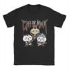 Chiikawas Rock Band TShirt for Unisex Vintage Cotton Tees Round Neck Short Sleeve T Shirts Gift Clothing