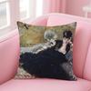 Impressionism EEdouard Manet Cushion Cover Pillow Case Ultra Soft Skin Friendly Fabric Cloud Like Comfort  Concealed Zipper