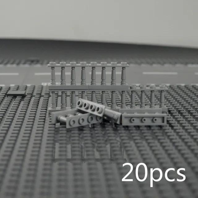 DO IT YOURSELF Assembles Particles 6140 2486 6187 Technical MOC Parts Rails Stair Fence Guardrail Panel Barrier Ladder City Construction Bricks