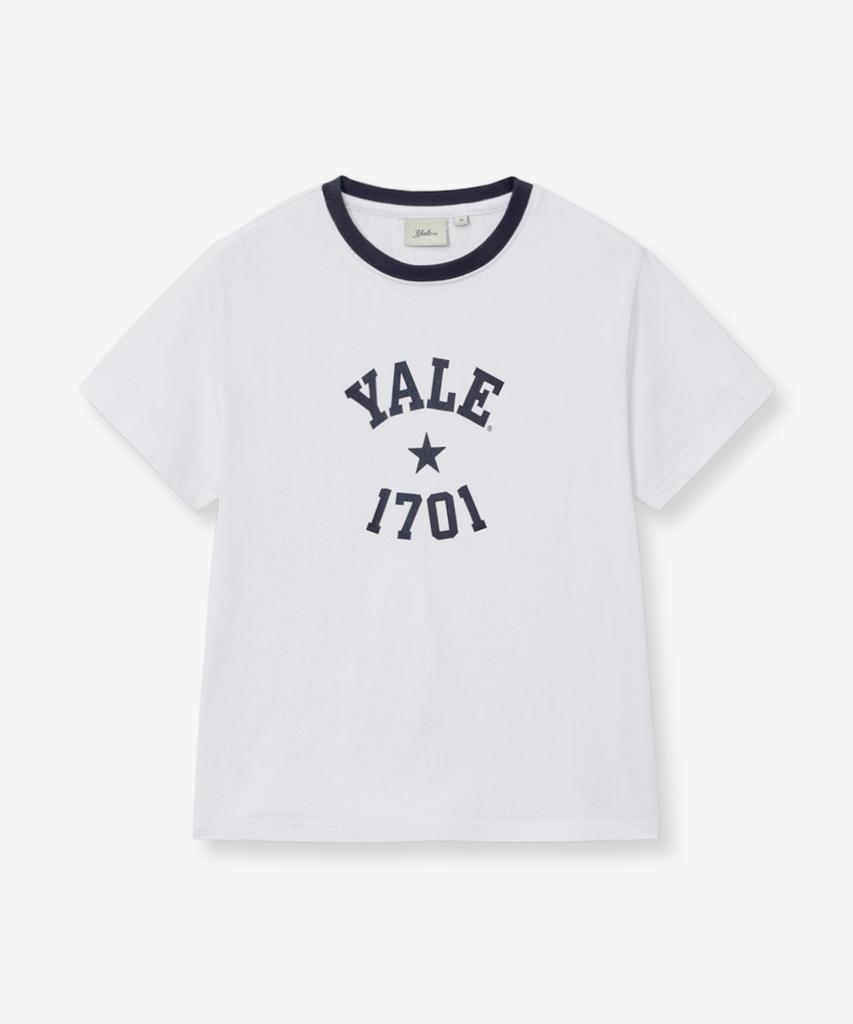 YALE Women'S 1701 Logo T-Shirt_White