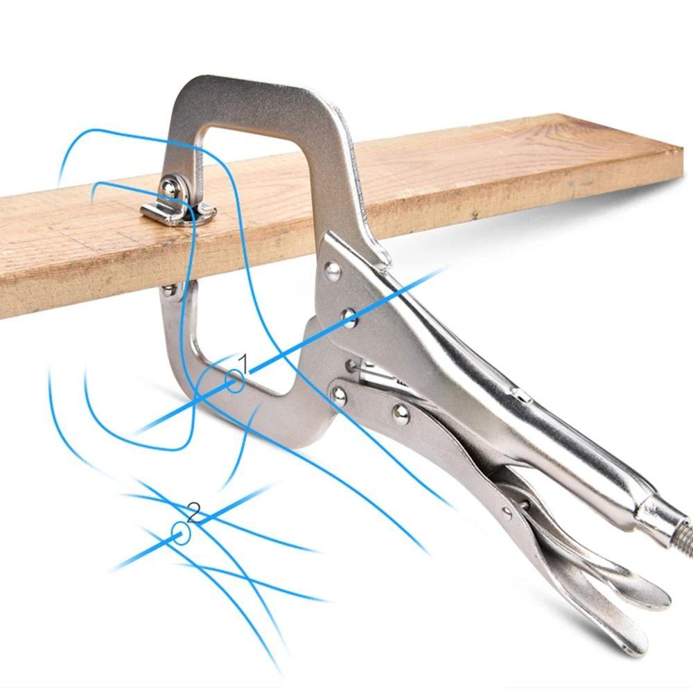 Hand Tool Multifunctional Pliers Round Mouth Curved Wrench Industrial Clamp Pliers  Electrician
