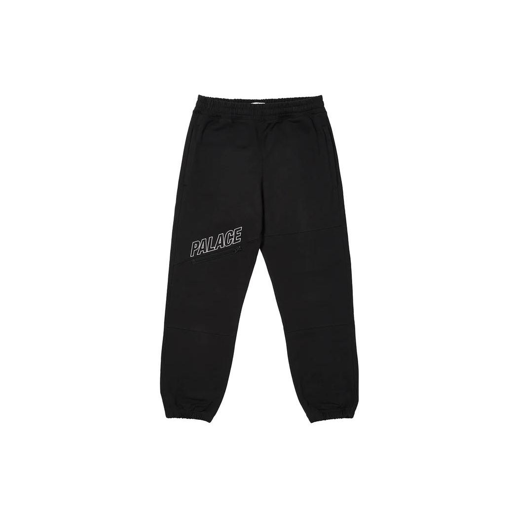 

Джоггеры Palace с наклонной молнией, черные брюки унисекс P22JG061