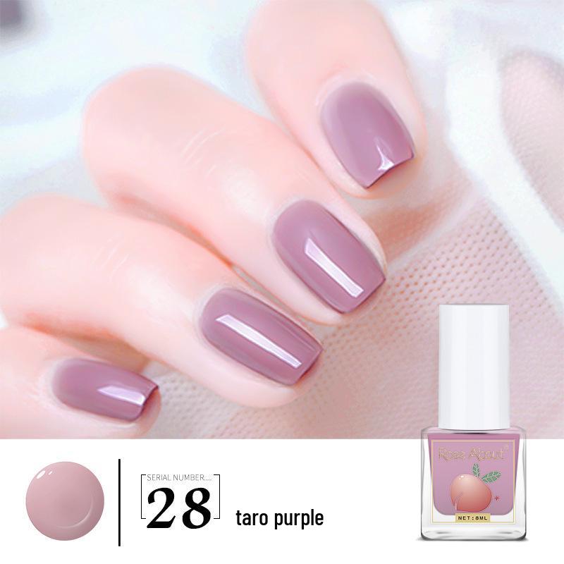 Eco-Friendly Peelable Water-Based Nude Nail Protector Polish