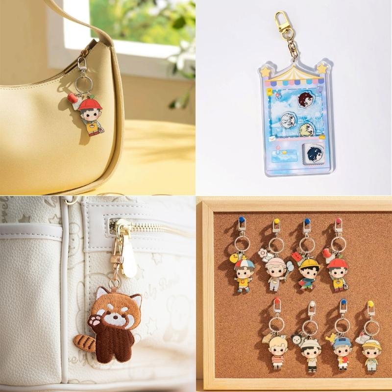 100Pcs Delicate Zinc Alloy Swivel Clips Carabiner Clip Swivel Triggers Dog Buckle KeyRing for Creative DIY Projects