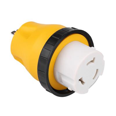 125V Wohnmobil-Stromkabeladapter 15A Stecker auf 50A Buchse Stecker (US-Stecker)
