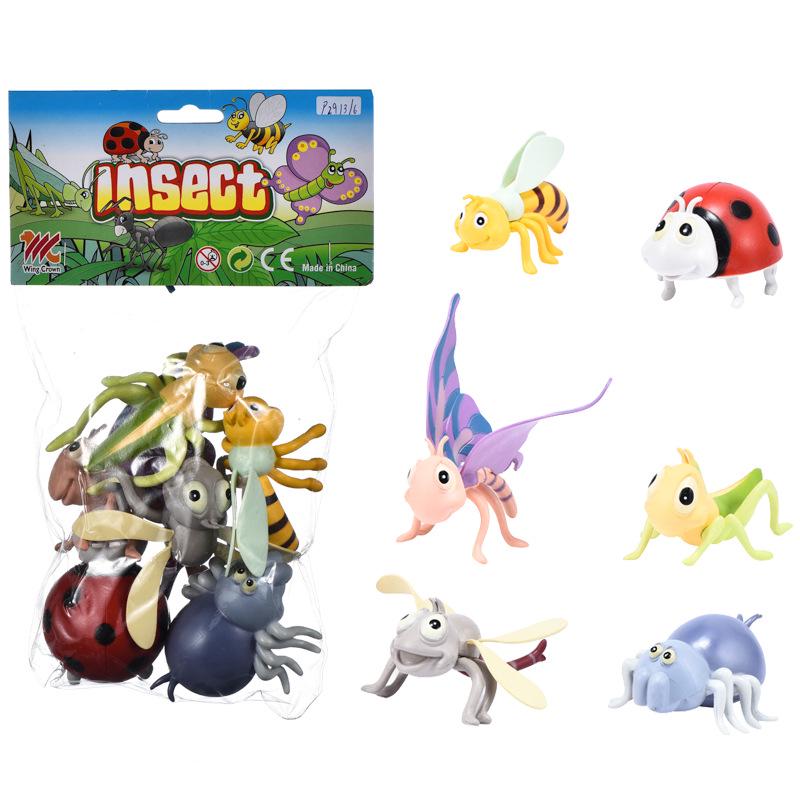 Jurassic Dinosaur & Insect Simulation Models: Ladybug, Dragonfly, Marine Creatures