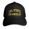 Cal State La  College Font Curved Baseball Cap Hat Unisex Hood Tactical Cap Custom Caps Women Unisexs