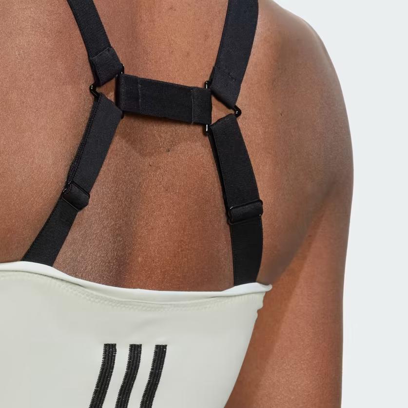 Adidas Solid Color Strapless Sleeveless Tank Top Women tops White HS9061
