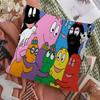 Cute Cartoon Les Barbapapa 45*45cm Cushion Cover Pillow Cover Decor Pillowcase Home Pillowcase for Couch Pillow