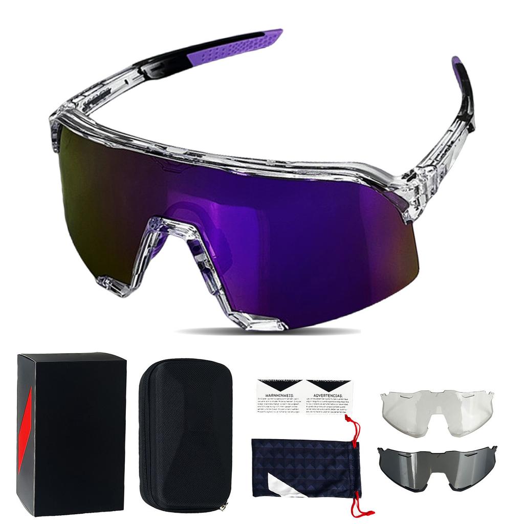 Cycling Sports Glasses Men and Women Mountaineering Running Outdoor Sports Glasses Cycling Sunglasses Lightweight