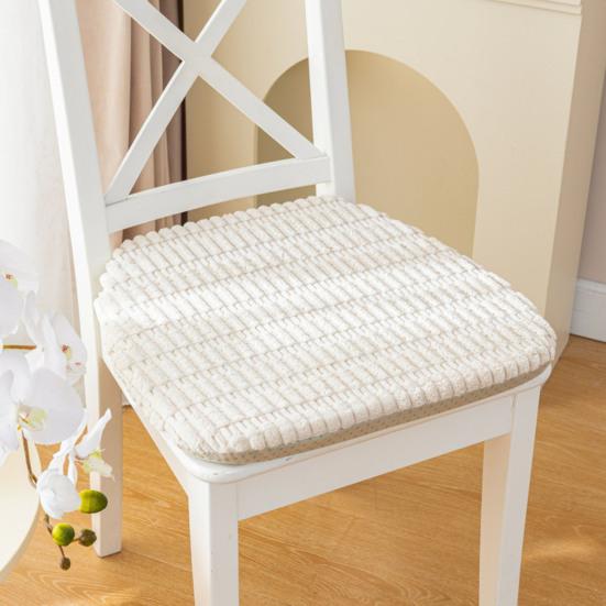 Winter Seat Cushion Stuffed Anti-slip Bottom Quick Rebound Pressure Relief Seat Pad