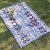 Bohemian Style Waterproof Picnic Blanket - Thickened Outdoor Rug for Camping