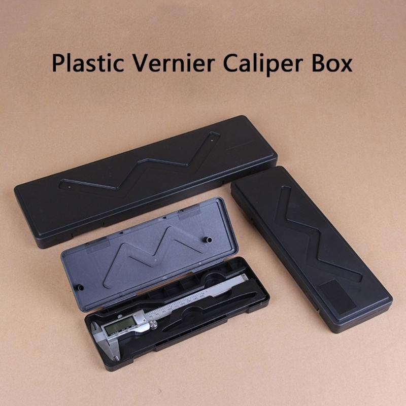 Caliper Box Tool Container Electronic Digital Vernier Caliper Case Plastic Organizer Holder for Carrying Ruler Container