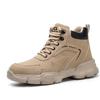 Fashion Steel Toe Safety Shoes Men Shoes Anti Smash Anti-puncture Work Shoes Men Functional Shoes Indestructible Mining Boots