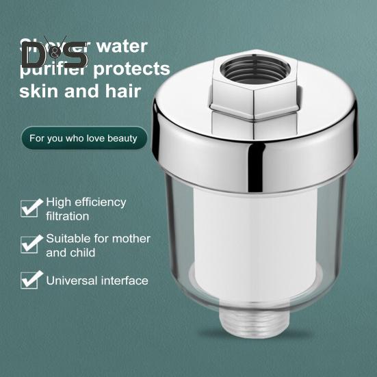 Bath Filter with High-Density PP Cotton Core Replaceable Filter Element Standard Interface Design Shower Hose Compatible Filter