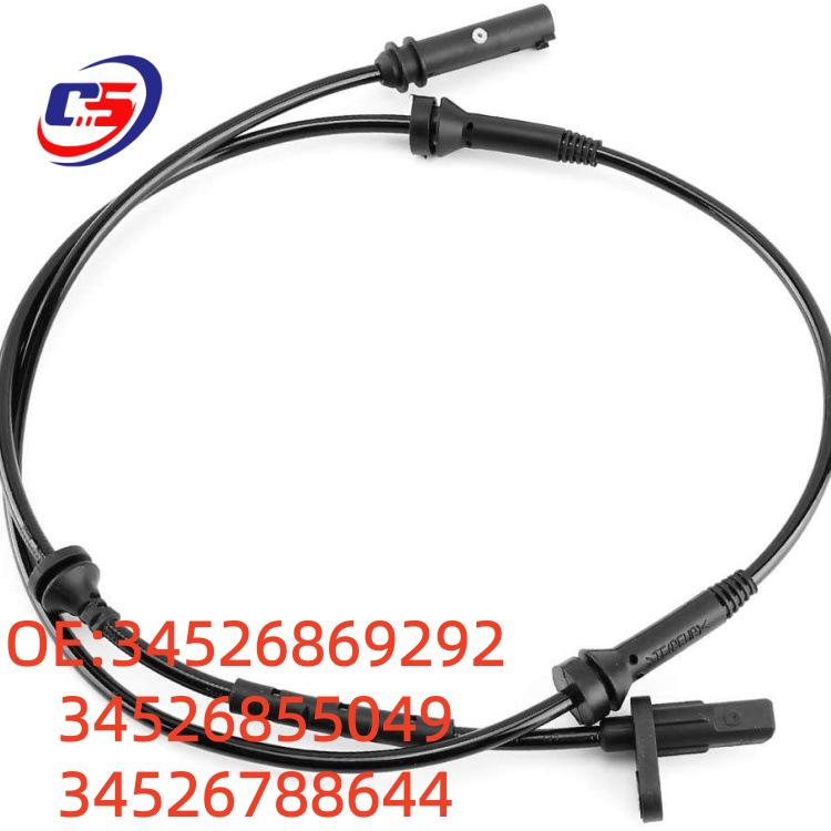 BMW F25 F26 ABS Sensor Wire - Product Codes: 34526869292, 34526855049, 34526788644.