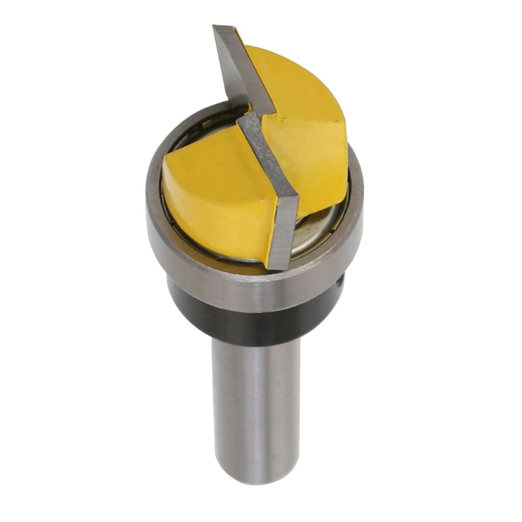 Bottom Cleaning Surface Planing Router Bit 8mm Shank,0.75in Cutting