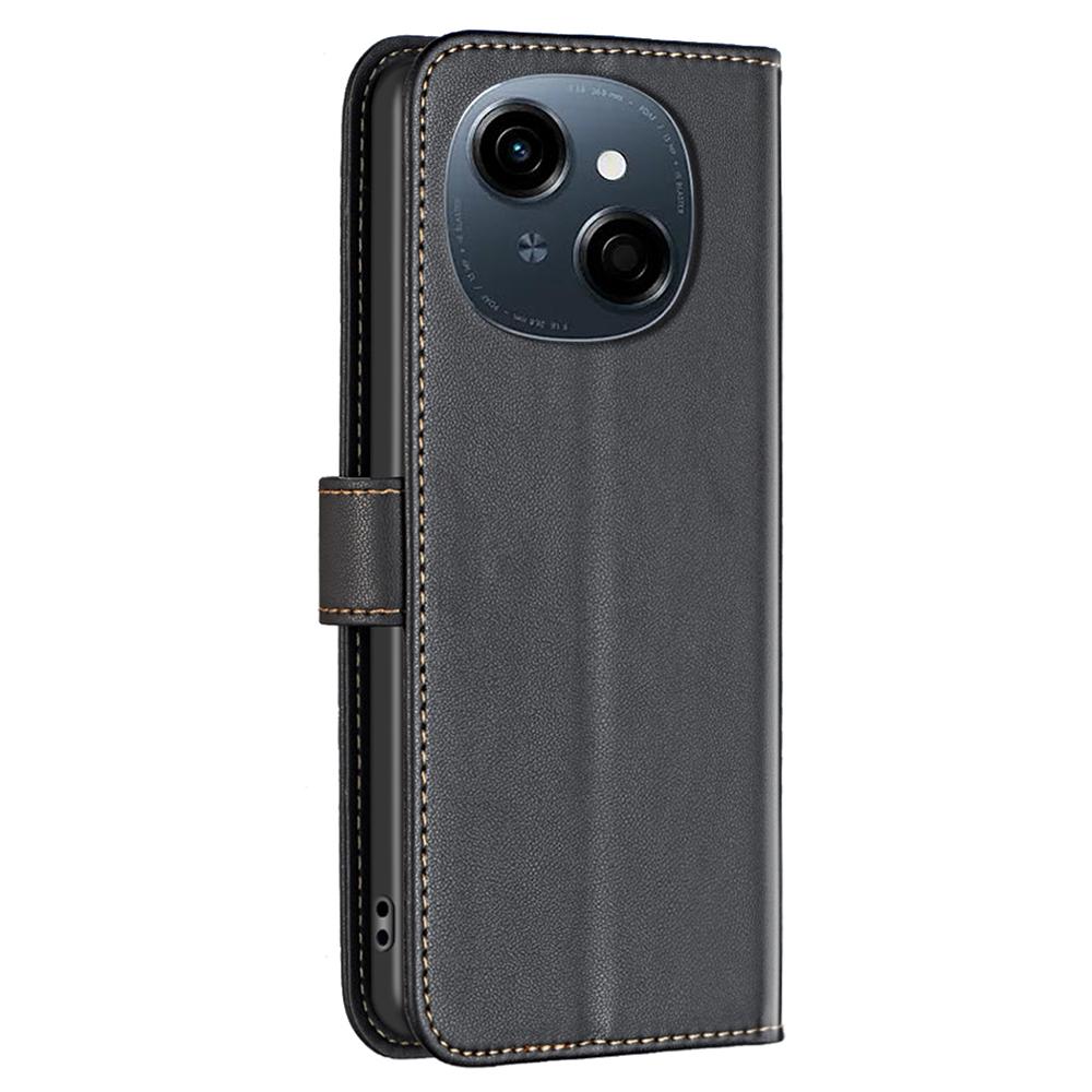BINFEN COLOR BF17 For TECNO Spark Go 2025/Spark Go 1/Pop 9 4G Case Wallet Folio Flip Leather Cover