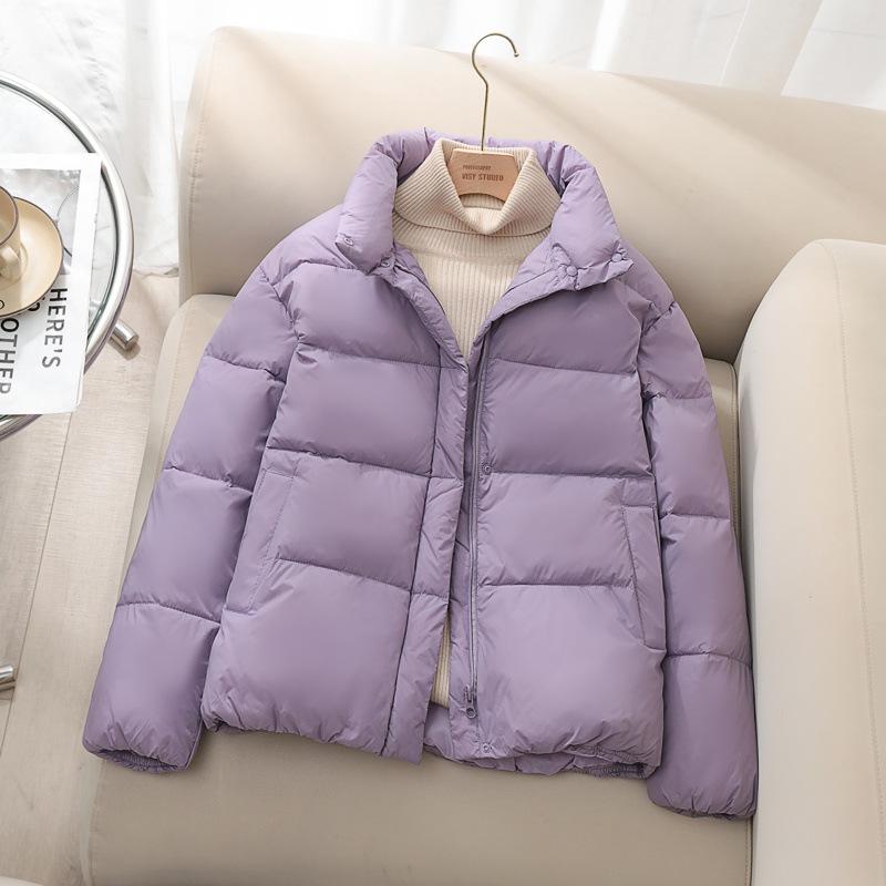 Petite Women's 2024 Winter Korean Style Cotton-Padded Short Jacket – Thickened Loose Fit Coat