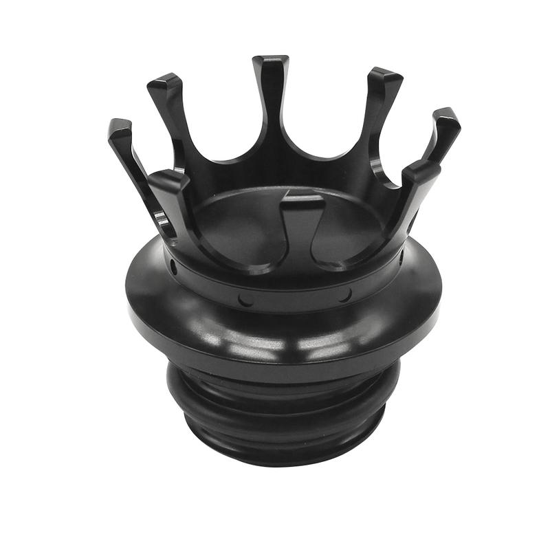 King Crown Gas Cap Fuel Tank Cover Motorcycle Accessories Sportster XL 883 1200 48 Dyna Touring Road King Softail For Harley