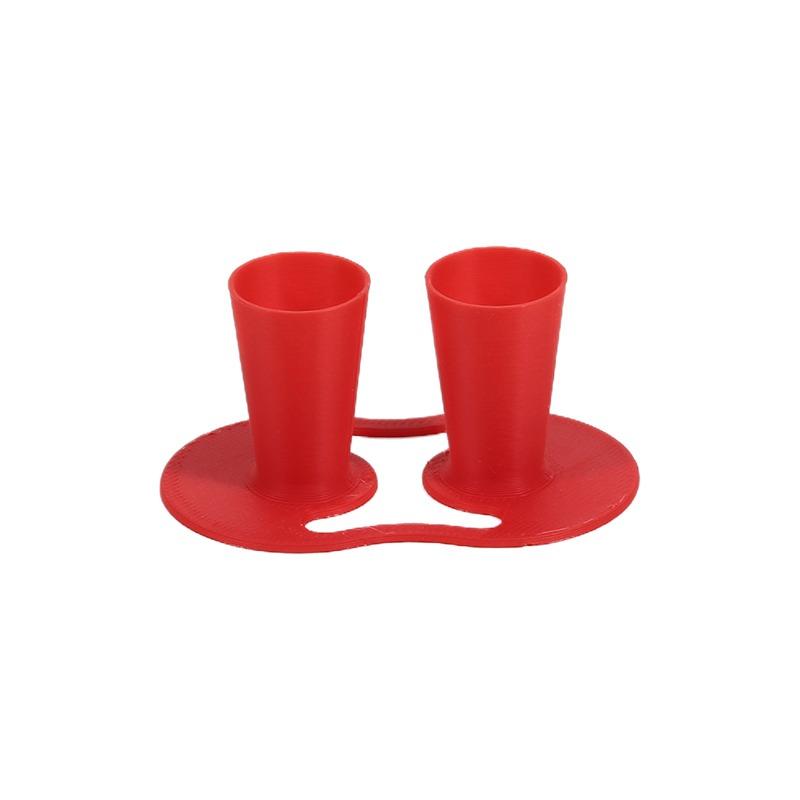 Practical Glue Inverted Storage Container Glue Placement Plastic Tool Storage Tool красный