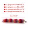 3 Pcs Multi-Size Butt Plug with Faux Fo-x Tail, Plush Ear Hair Clip and Collar for Role Play Costume Prop Drop