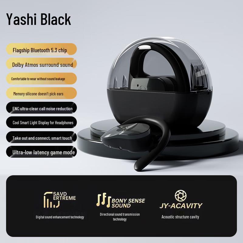 Jing Weidu Y23 Open-Ear Bone Conduction Bluetooth Headphones