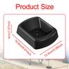 Jack Wheel Chock Rubber Caster Dock Heavy Duty for Trailer RV