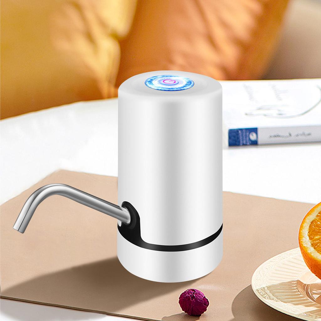 Dávkovač vody o objemu 5 galonů, elektrická láhev na vodu s nabíjením přes USB, přenosný automatický dávkovač vody pro kempování, cestování, domácnost, kuchyň