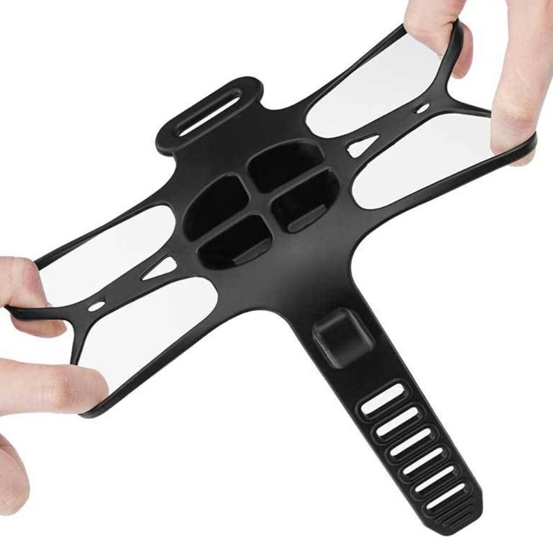 Bicycles Handlebar Phone Holder Flexible Silicone Bike Strap Mount Cycling Phone Mount Bicycles Handlebar Phone Support