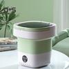 12L Large Capacity Portable Folding Washing Machine Semi-Automatic Timer Function Lightweight Compact Design Underwear Socks Washer