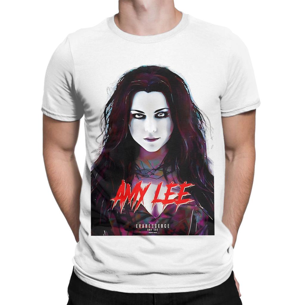 Amy lLee Evanescence Hymn of the Hollow Heart Funny 100 Cotton TShirt Amy lLee Evanescence Tops Tees For Unisex
