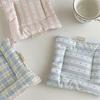 Checkered Striped Quilted Placemats Heat Resistant Washable Coasters Mini Square Cushion For Dining Table Kitchen Decors