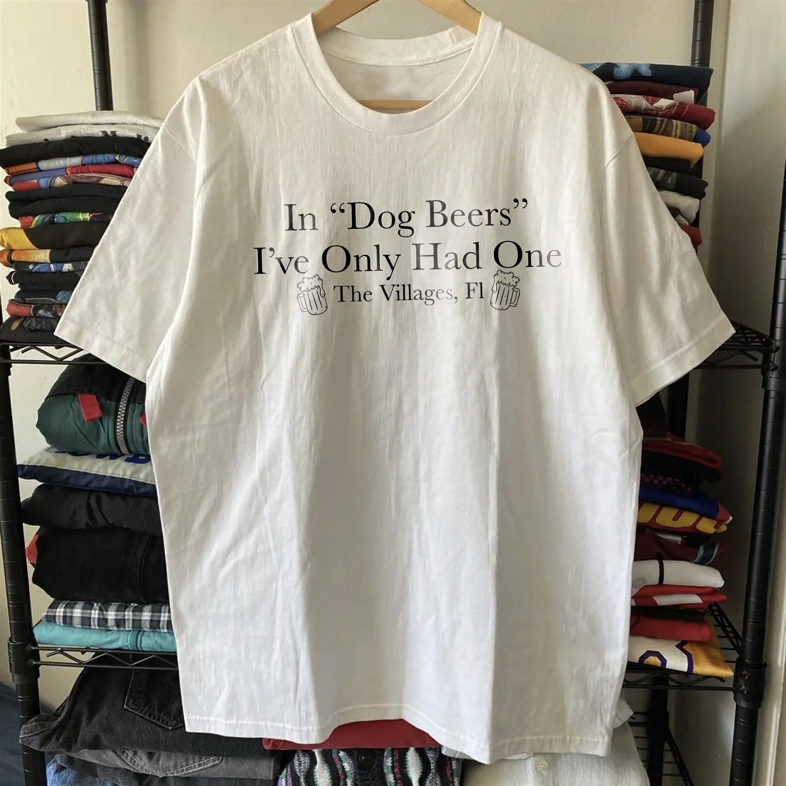 Dog Years Aged T-Shirt White M 4XL