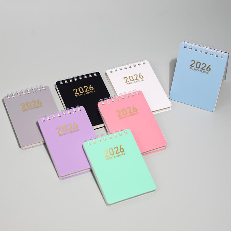 2026 A7PP Pocket Coil Daily Planner Notebook